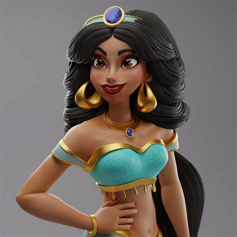 10 Cute 3D Girl Model Character Designs By Jorge Luis