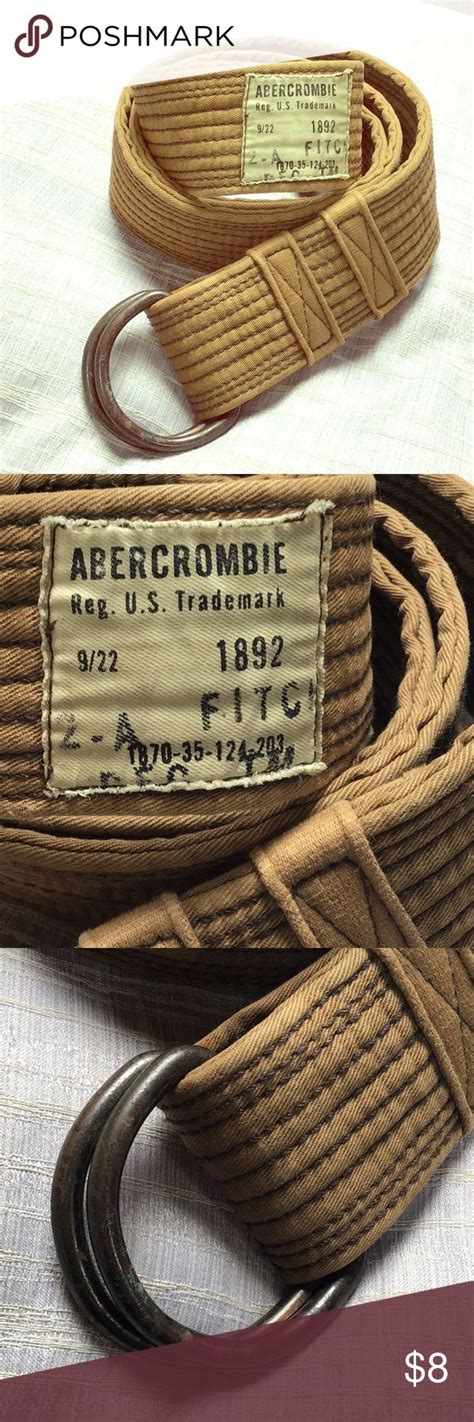 ️3 15 Abercrombie And Fitch Vintage Belt Vintage Belts Metal Buckles Belt