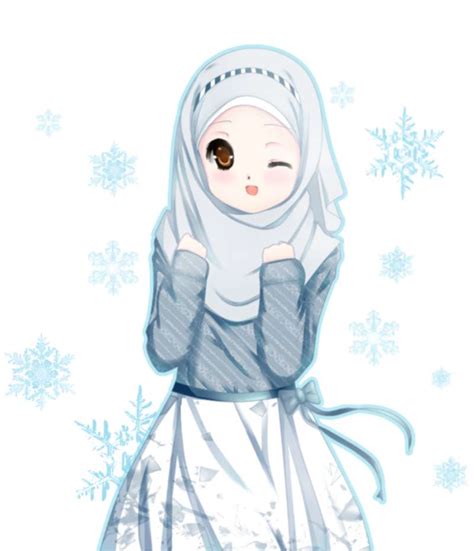 21 Gambar Kartun Muslimah Lucu Unik Imut And Terbaru Kartun Muslimah