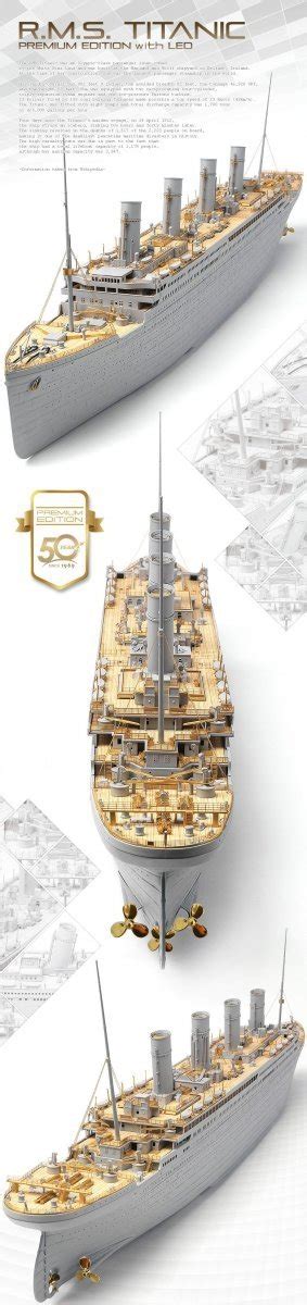 Academy 14226 Rms Titanic Premium Edition With Led Units 1 400