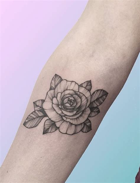 60 Black And Gray Flower Tattoos By Anna Bravo List Inspire Body Art