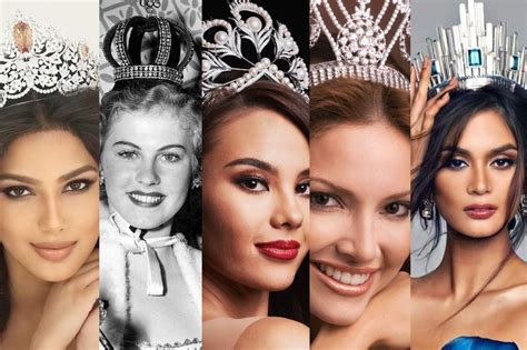 Retracing The Evolution Of Miss Universe Crowns Through The Years Inquirer Entertainment