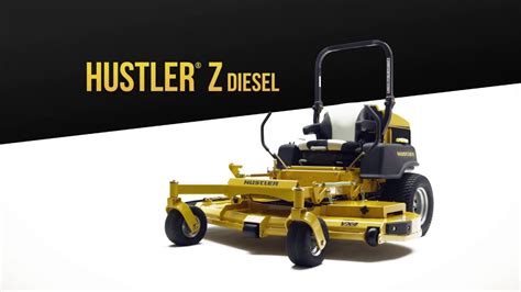 Hustler Z Diesel Hustler Zero Turn Mower Youtube