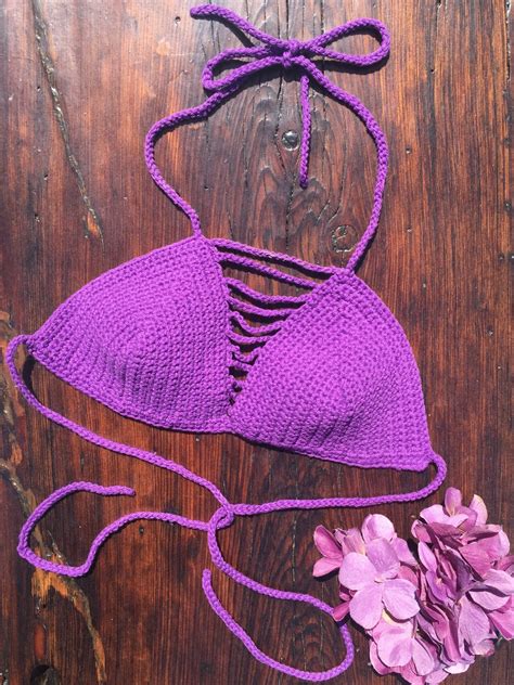your place to buy and sell all things handmade crochet crochet triangle triangle bikini top