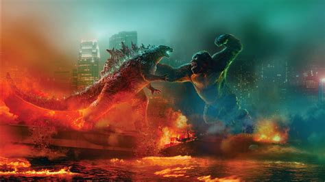 Годзилла против конга godzilla vs. Godzilla vs Kong 4K 5K HD Godzilla vs Kong Wallpapers | HD ...