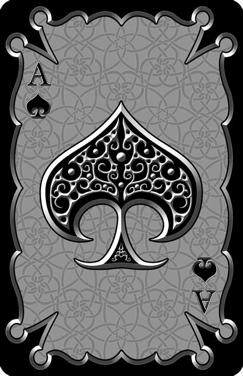 264 Best Images About Pelikortti 3 Ace Of Spades On Pinterest
