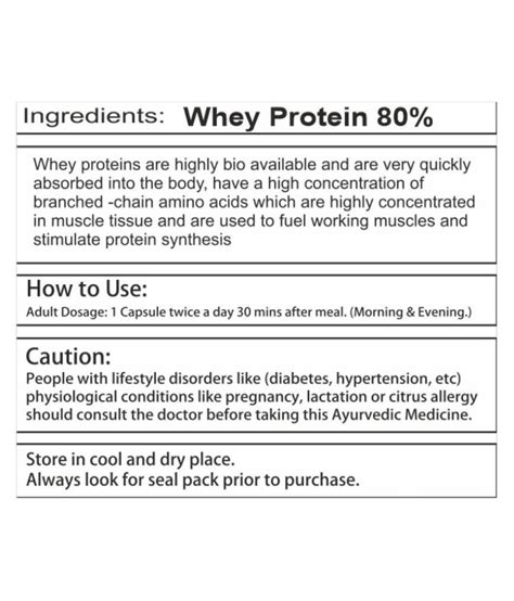 Besure 100 Whey Protein Capsules Gain Lean Muscle 800 Mg Pack Of 3
