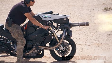 Minigun Motorcycle