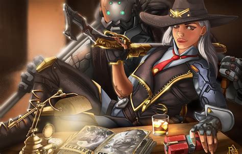Ashe Overwatch Wallpaper A Collection Of The Top 47 Overwatch Ashe