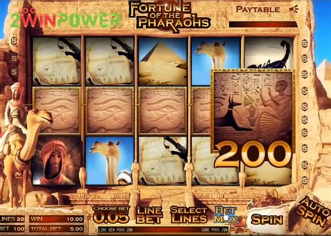 buy fortune of the pharaohs slot from sheriff gaming 2winpower