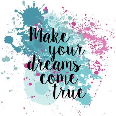 What's your dream, do you believe you can fulfill. Urban Arts - Make your dreams come true | Dreams come true ...