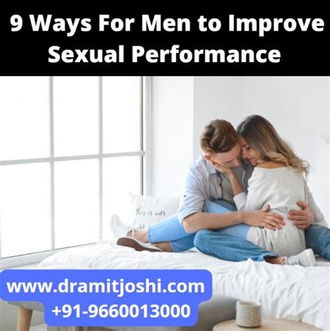 9 ways for men to improve sexual performance sexologyhospital