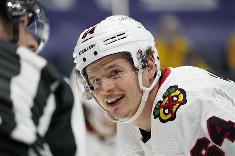 ( amy irvin / the hockey writers) the czech native led the team this season by starting 67.4% of the time. Blackhawks rely on David Kampf to survive their toughest matchups - Chicago Sun-Times