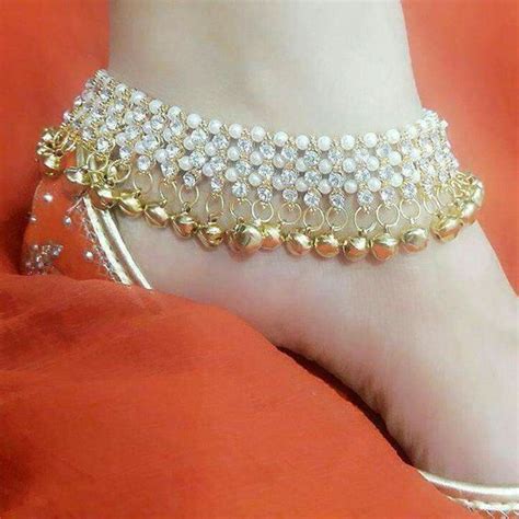 Simple Payal Designs For Brides In 2019 Setmywed Bridal Anklet