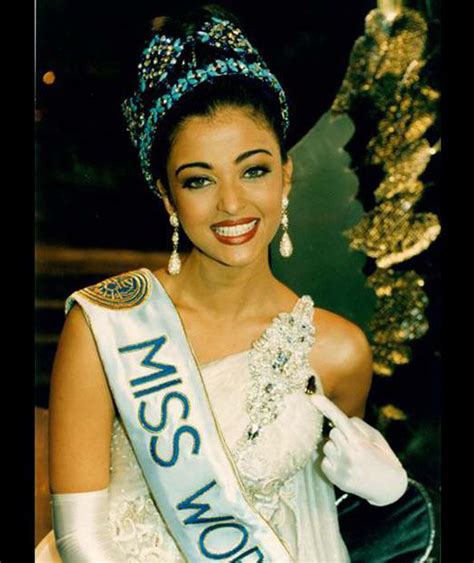 Miss World 1994 Winner Aishwarya Rai From India Miss World Contest