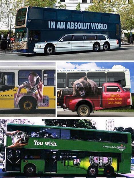 Public Bus Guerilla Marketing