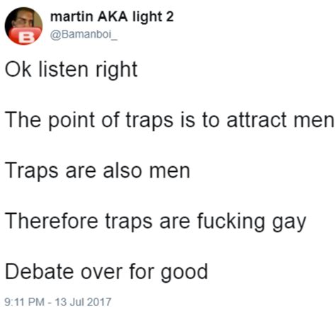 Traps Are Gay Traps Know Your Meme