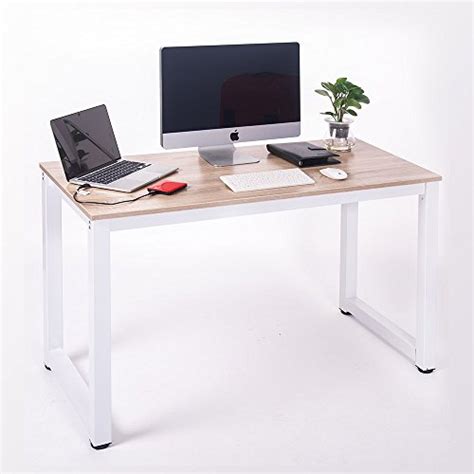 Merax 59 Inch L Shaped Desk With Metal Legs Office Desk Corner Computer
