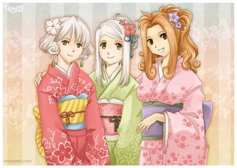 30 Beautiful Japanese Manga Girls Boys And Cartoon Characters