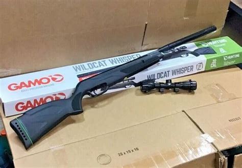 Gamo Wildcat Whisper Air Rifle Caliber X Scope Synthetic Stock FPS At Rs