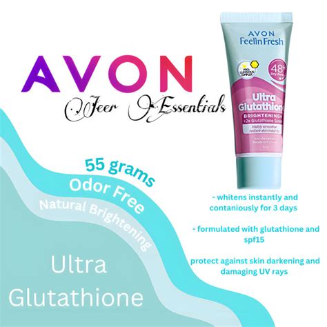 Avon Feelin Fresh Ultra Glutathione Quelch 55g 1 Tube Lazada Ph