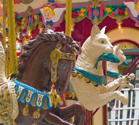 Carousel Animals Stock Image Image Of Ride Movement 11807705