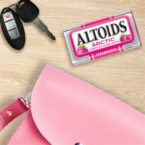 Altoids Arctic Strawberry Sugar Free Breath Mints Single Pack Roombox