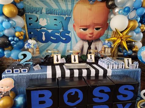 Boss Baby Birthday Party Ideas Photo 2 Of 25 Catch My Party