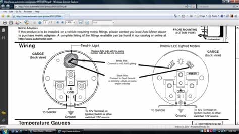 Help with autometer gauges wiring- dimmer switch | Mustang ...