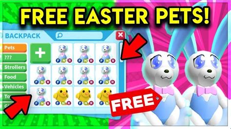 Mikedevil71 has just redeemed 3 pets! HOW TO GET A FREE CHOCOLATE NEON EASTER PET in Adopt Me ...