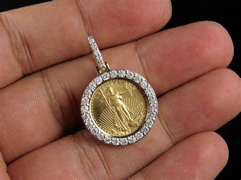 24k Solid Yellow Gold Coin Lady Liberty 110th Ounce