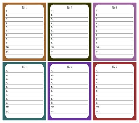 7 Best Images Of Scattergories Printable Score Sheets