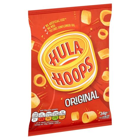 Hula Hoops Original Crisps 34g Bb Foodservice