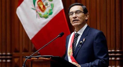 El Congreso Peruano Destituye Al Presidente Martín Vizcarra El Diario Ecuador
