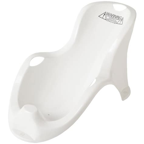 Choose plastic or cloth for different levels of comfort and support. Primo Infant Bath Seat - White