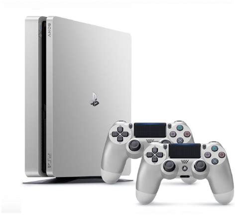 Functionally, the two consoles are identical, unlike the more powerful ps4 pro model. Sony PlayStation 4 Slim - 500GB, 2 Controllers, Silver ...