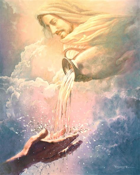 Water Of Life By Yongsung Kim Jesus Painting Jesus Christ Images