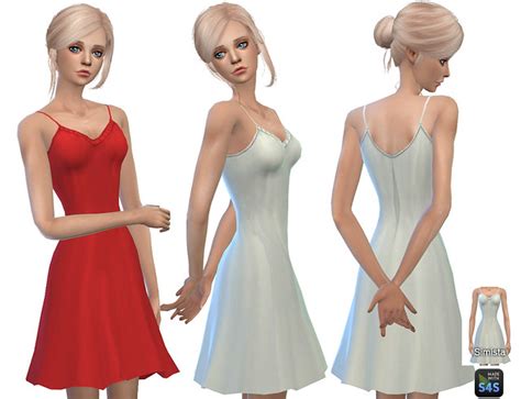 Simista A Little Sims 4 Blog Madison Dress Collection