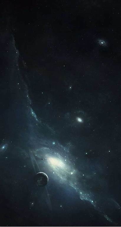 Wallpapers Space Phone 4k Universe Iphone Galaxy