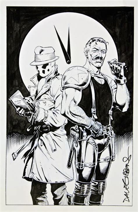Original Watchmen Art Charity Auction By Dave Xombiedirge Comic