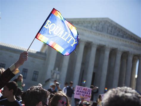 supreme court hears challenge to 4 states same sex marriage ban wnyc new york public radio