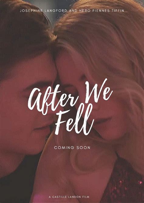 Unofficial After We Fell Movie Poster Movie Releases Musical Movies