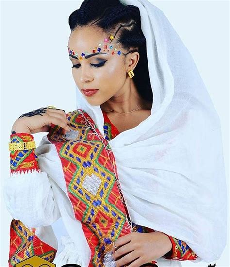 Habeshas Queens And Kings👸🏽👑 On Instagram “habesha Queen 👸🏽👑” Ethiopian Clothing Ethiopian