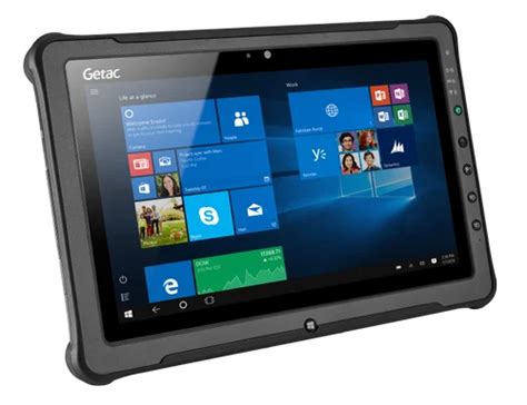 Rugged Tablet Getac F110 Memory Size 8gb Screen Size 1366 X 768 At