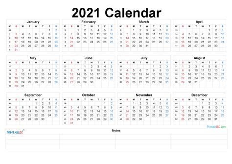 Printable 2021 Yearly Calendar With Week Numbers 21ytw35 Images