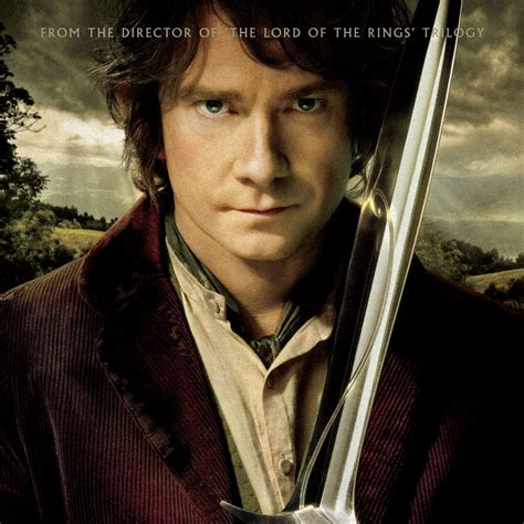 Martin Freemans Bilbo Baggins Wields Sting In New Hobbit Poster