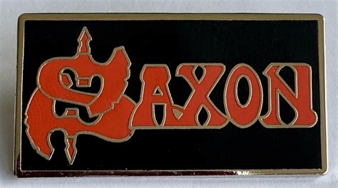 Saxon Heavy Metal Band Pin Badge Pins And Things