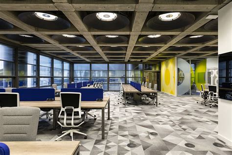 Open-plan workspace at Lloyd’s innovation lab & workspace in London