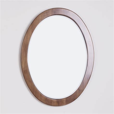Shop Antique Oval Cherry Wood Frame Mirror 26 X 2 Overstock 8567170