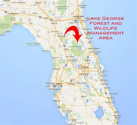 Lake George Florida Map Printable Maps
